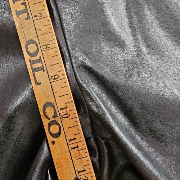 NWT LAUNDRY BY SHELLI SEGAL LOS ANGELES VEGAN LEATHER TAPERED PANTS SIZE M - Picture 14 of 16